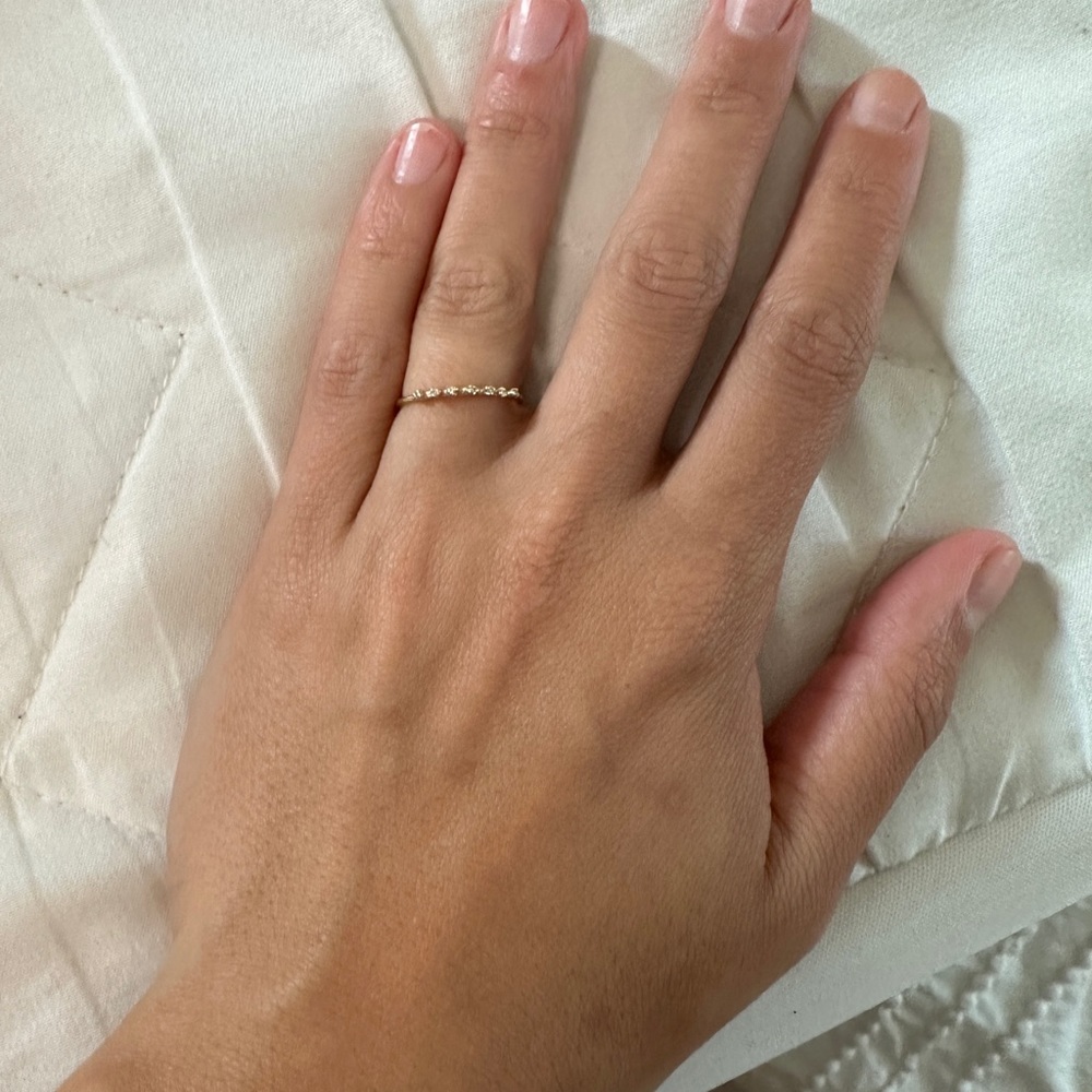 Catbird ring yellow gold with diamonds